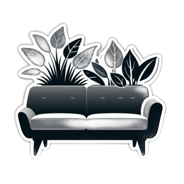 plants couch SVG PNG design