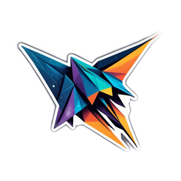 futuristic geometric SVG PNG design with clean design elements