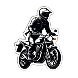 motorcycle ride SVG PNG design with clean design elements