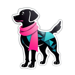 dog scarf SVG PNG design