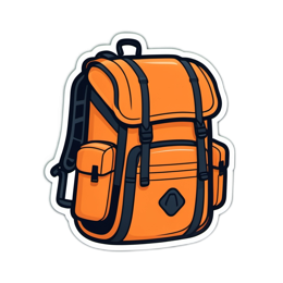 backpack back to school SVG PNG design with clean design elements