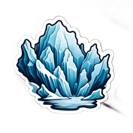 waterfalls iceberg SVG PNG design