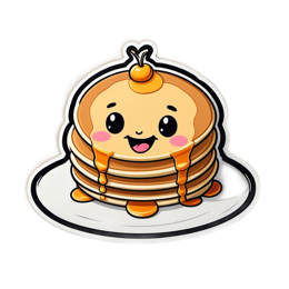 pancakes happy SVG PNG design