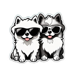 sunglasses cute SVG PNG design with clean design elements