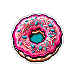 donut sprinkles SVG PNG design