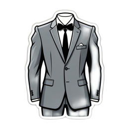 artistic suit SVG PNG design