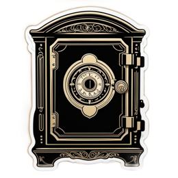 safe vintage SVG PNG design with clean design elements