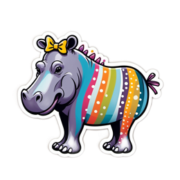 fantasy sticker hyppo SVG PNG design