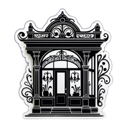 illustration building SVG PNG design