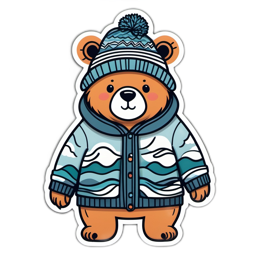 fantasy cute bear SVG PNG design