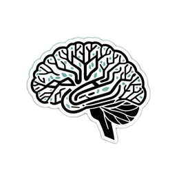 brain graphics SVG PNG design with clean design elements