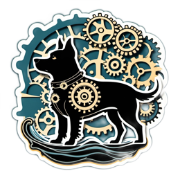pets mechanical SVG PNG design