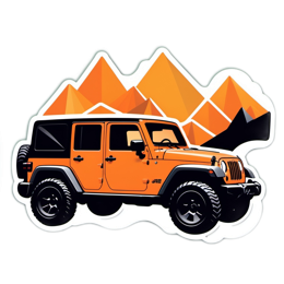 adventure jeep SVG PNG design with clean design elements
