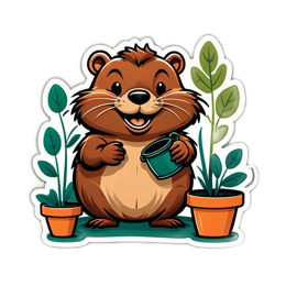 gardening happy SVG PNG design with clean design elements