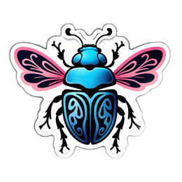 illustration beetle SVG PNG design with clean design elements