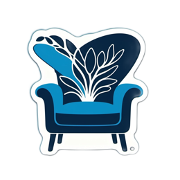furniture planter SVG PNG design with clean design elements