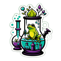frog lab experiment SVG PNG design