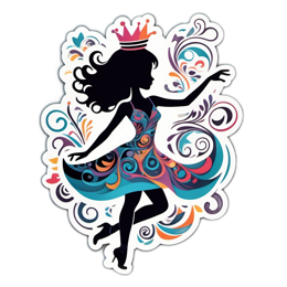 fashion dance SVG PNG design