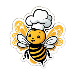 cooking bee SVG PNG design