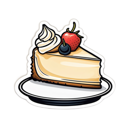 cheesecake strawberry SVG PNG design