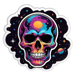 skeletal space SVG PNG design with clean design elements
