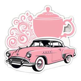 car cup SVG PNG design