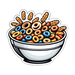 breakfast cereal SVG PNG design