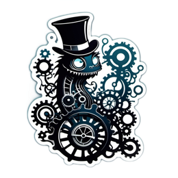 mechanical SVG PNG design with clean design elements