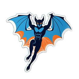 batman SVG PNG design with clean design elements