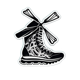 hiking boots SVG PNG design