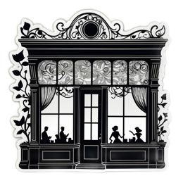 silhouettes caf SVG PNG design