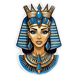 fantasy pharaoh SVG PNG design