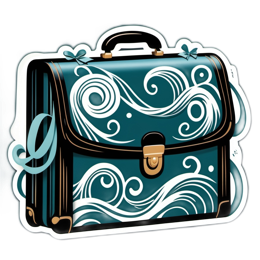 artistic bag SVG PNG design