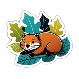 sticker adorable woodland SVG PNG design