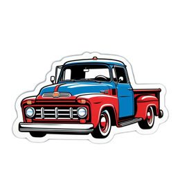 vintage truck graphics SVG PNG design with clean design elements