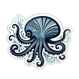 octopus pattern SVG PNG design