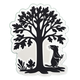 tree animals SVG PNG design