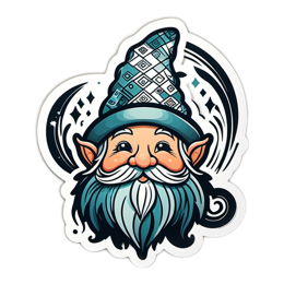 gnome sticker SVG PNG design