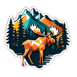 moose mountains SVG PNG design