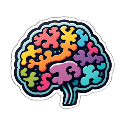 mental health colorful SVG PNG design with clean design elements