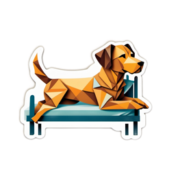 puppy sticker SVG PNG design