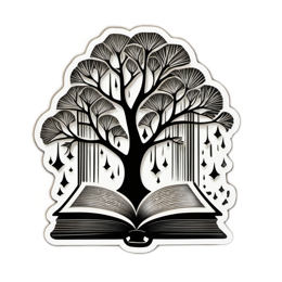 tree book SVG PNG design
