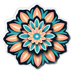 flower patterns colorful SVG PNG design with clean design elements, peach floral elements