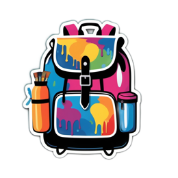 bag paintbrushes SVG PNG design