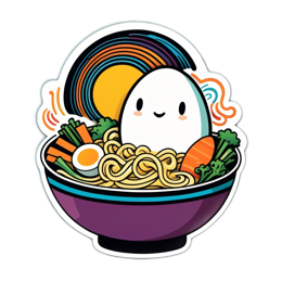 noodles happyegg SVG PNG design
