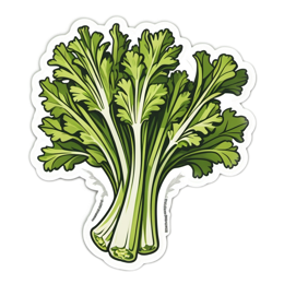 vegetable sticker SVG PNG design with clean design elements