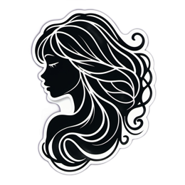 artistic profile SVG PNG design