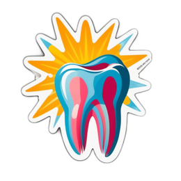 dental colorful SVG PNG design with clean design elements