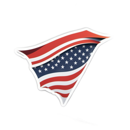 patriotic flag SVG PNG design