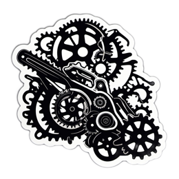 gears SVG PNG design with clean design elements